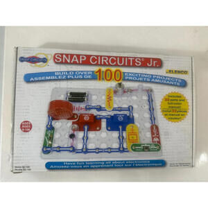 NEW Snap Circuits Jr. SC-100 Electronics Kit –Build 100 Projects Elenco STEM Toy